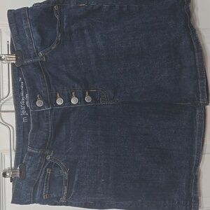 Maurices Dark Blue Denim Jean Shorts
